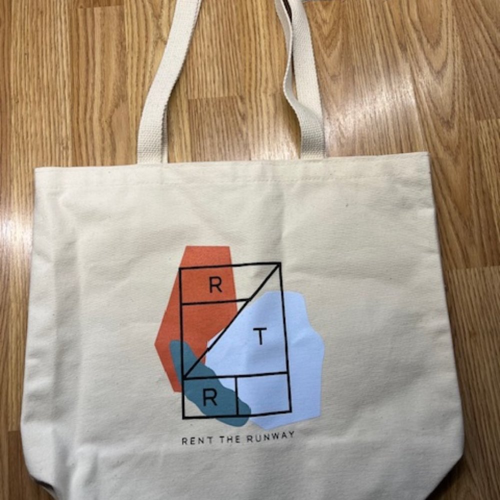 Rent the runway bag canvas tote bag NEW